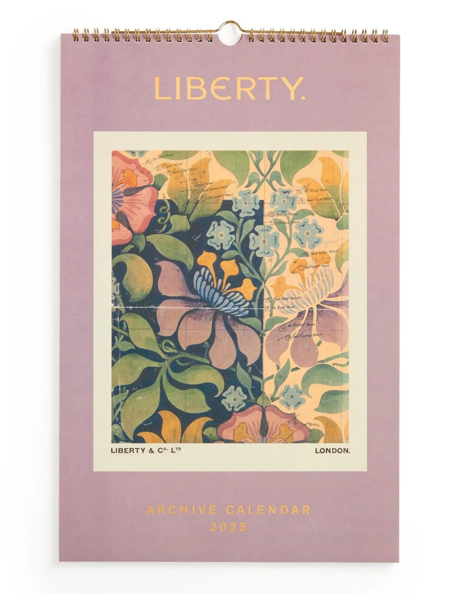 Liberty 2025 Wall Calendar Clothkits