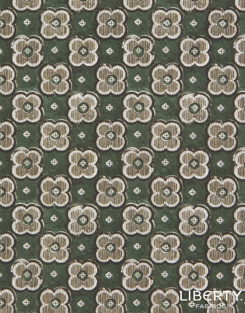 Liberty Fabrics Cotton Poplin, Little Clover B