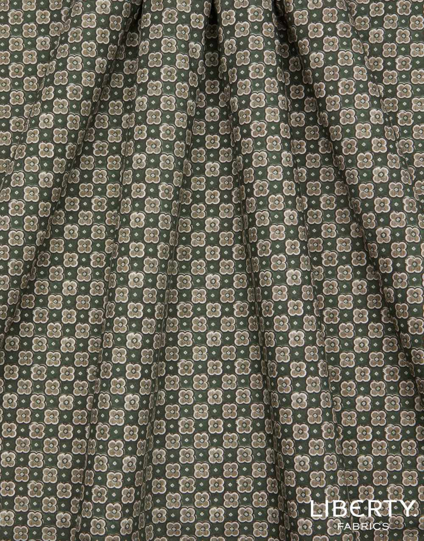 Liberty Fabrics Cotton Poplin, Little Clover B