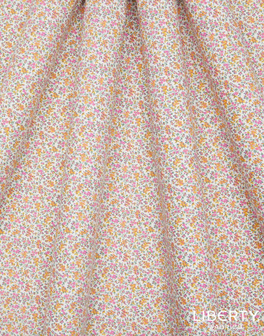 Liberty Fabrics Cotton Poplin, Sweet Fay A