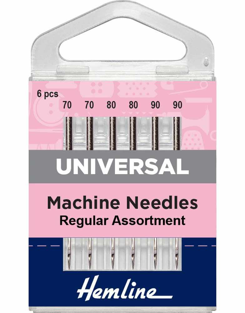 Universal Sewing Machine Needles, Regular Assortment