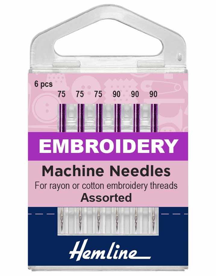 Embroidery Sewing Machine Needles, Regular Assortment