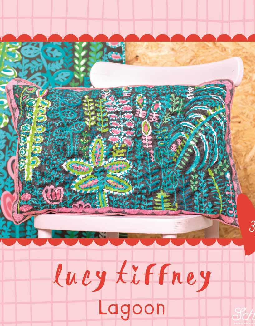 Lagoon Lucy Tiffney Tapestry Kit, Scheepjes