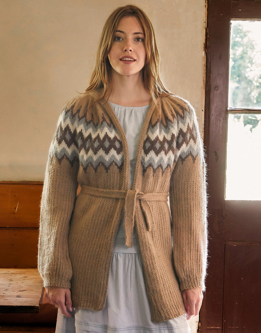 Fable Brushed Aran Folklore Pattern Book by Debbie Bliss and Chloé Elizabeth Birch