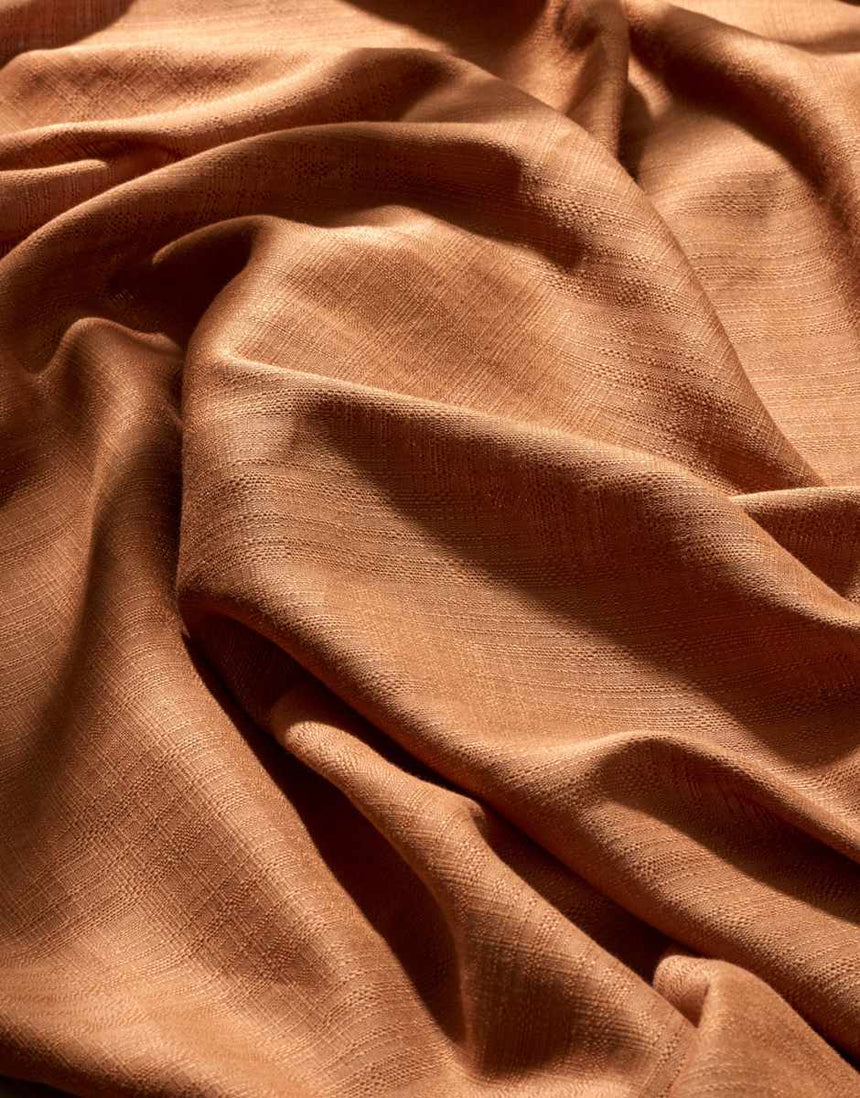 Pecan Pie Flake Cotton Viscose Fabric, Atelier Brunette