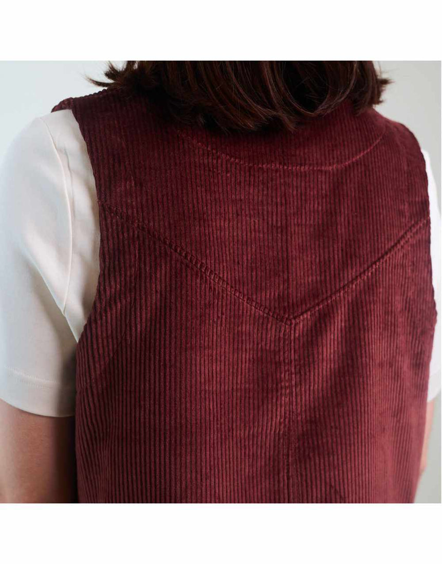 La Petite Vest Waistcoat Sewing Pattern, Atelier Brunette