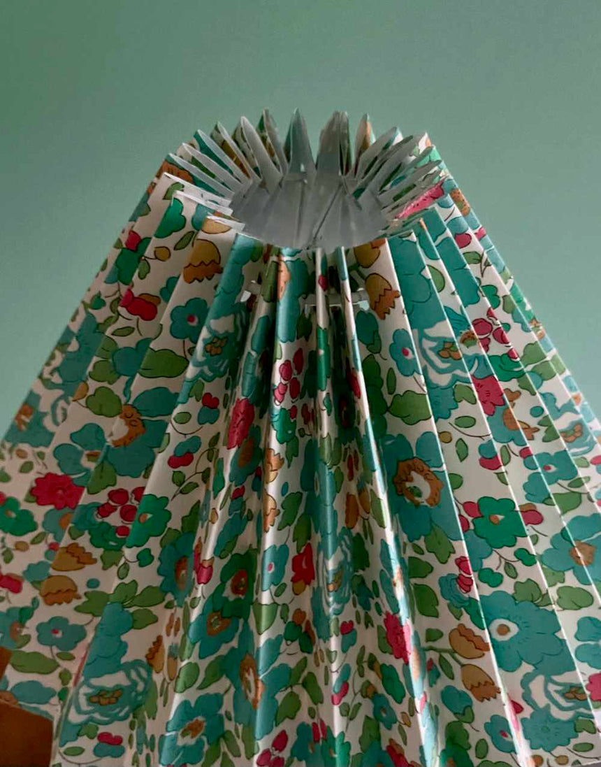 Accordion Liberty Lawn Pleated Lampshade Workshop | Chichester Craft Course