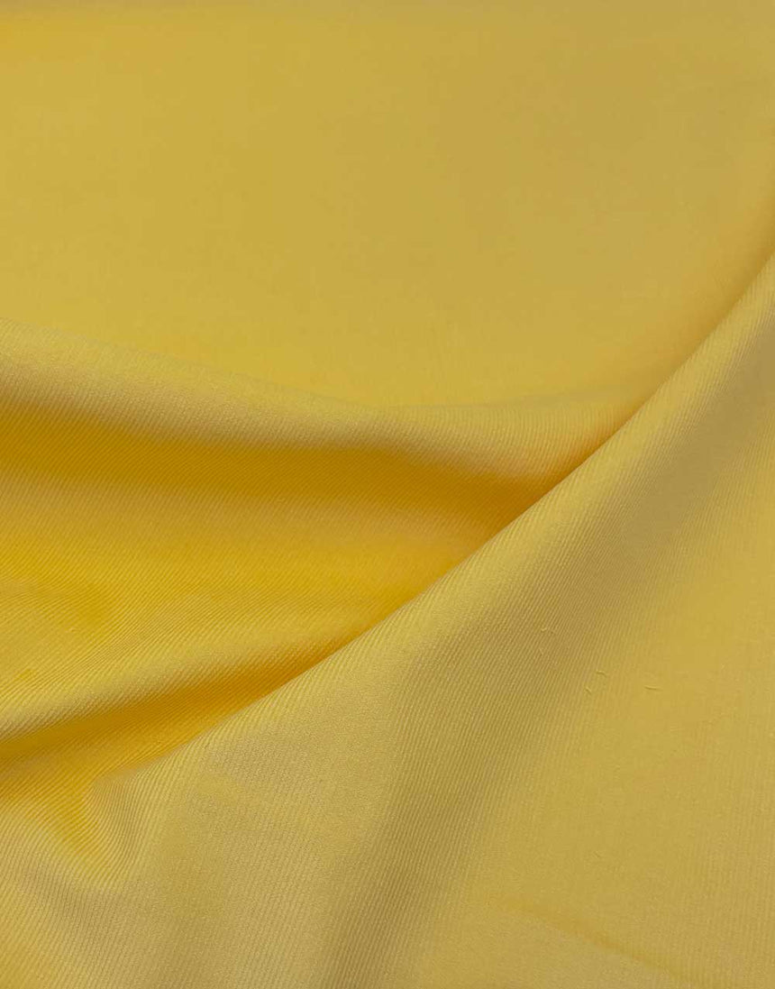 Buttercup Yellow Cotton 21 Wale Cotton Needlecord Fabric