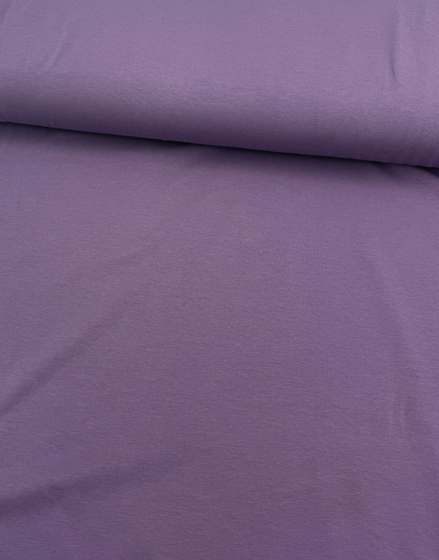 Grape Organic Cotton Jersey Fabric