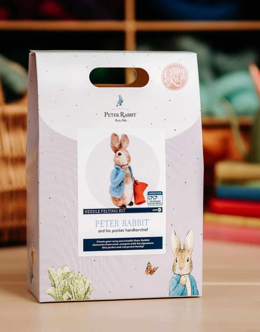 Beatrix Potter Peter Rabbit Needle Felting Kit, Crafty Kit Company