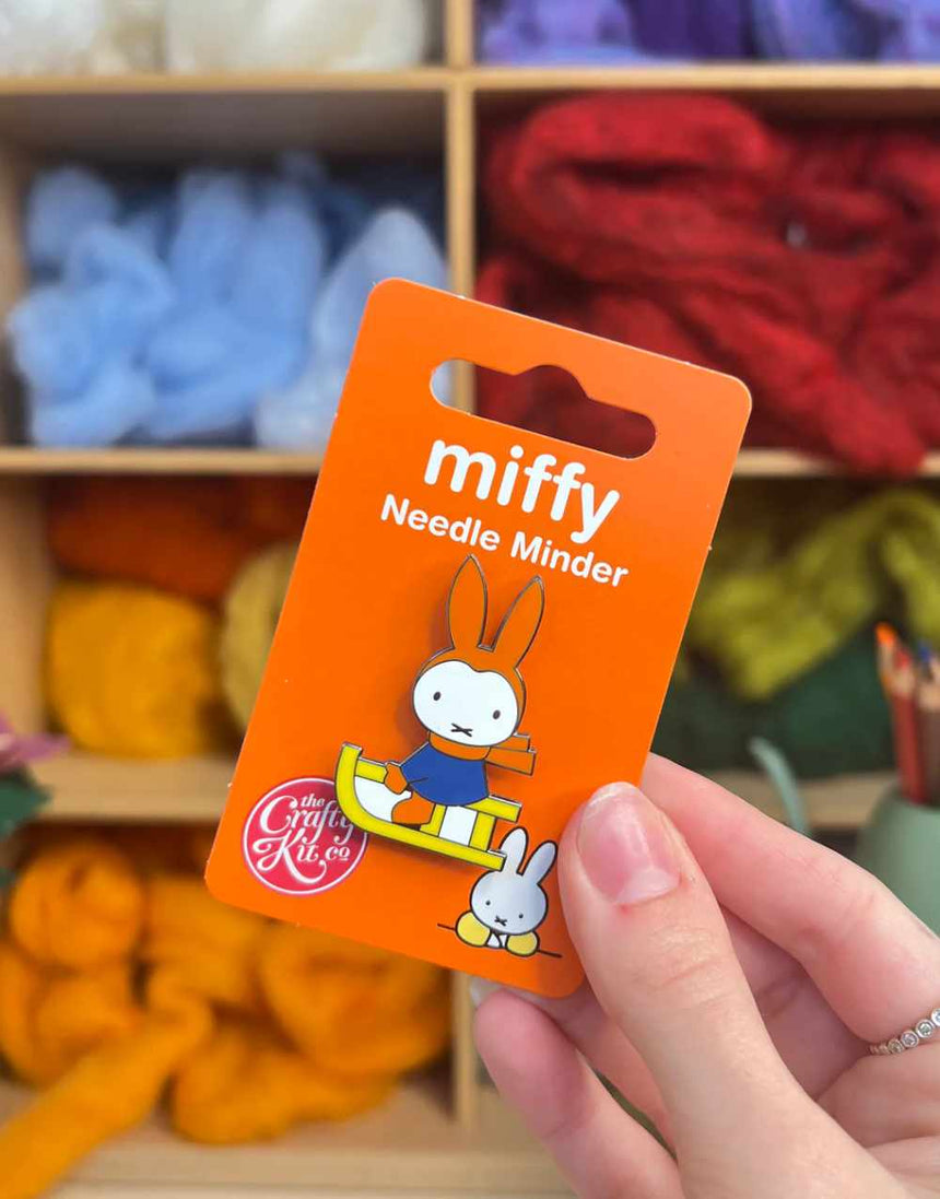 Sledging Miffy Needle Minder, Crafty Kit Company