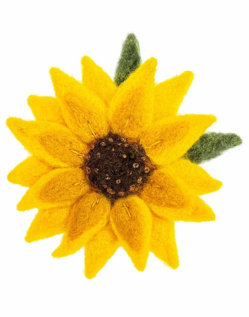 Sunflower Needle Felting Kit, Crafty Kit Company