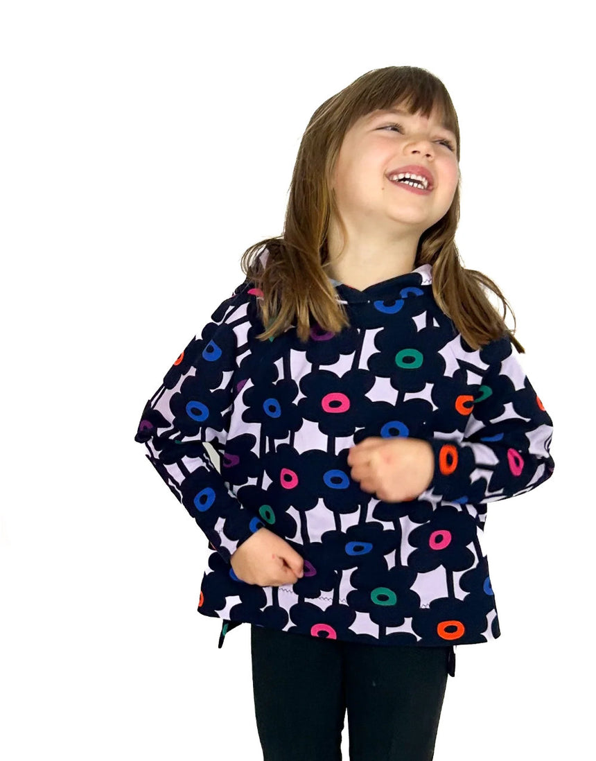 Wren Pullover & Hoodie Kid's Sewing Pattern, Dhurata Davies