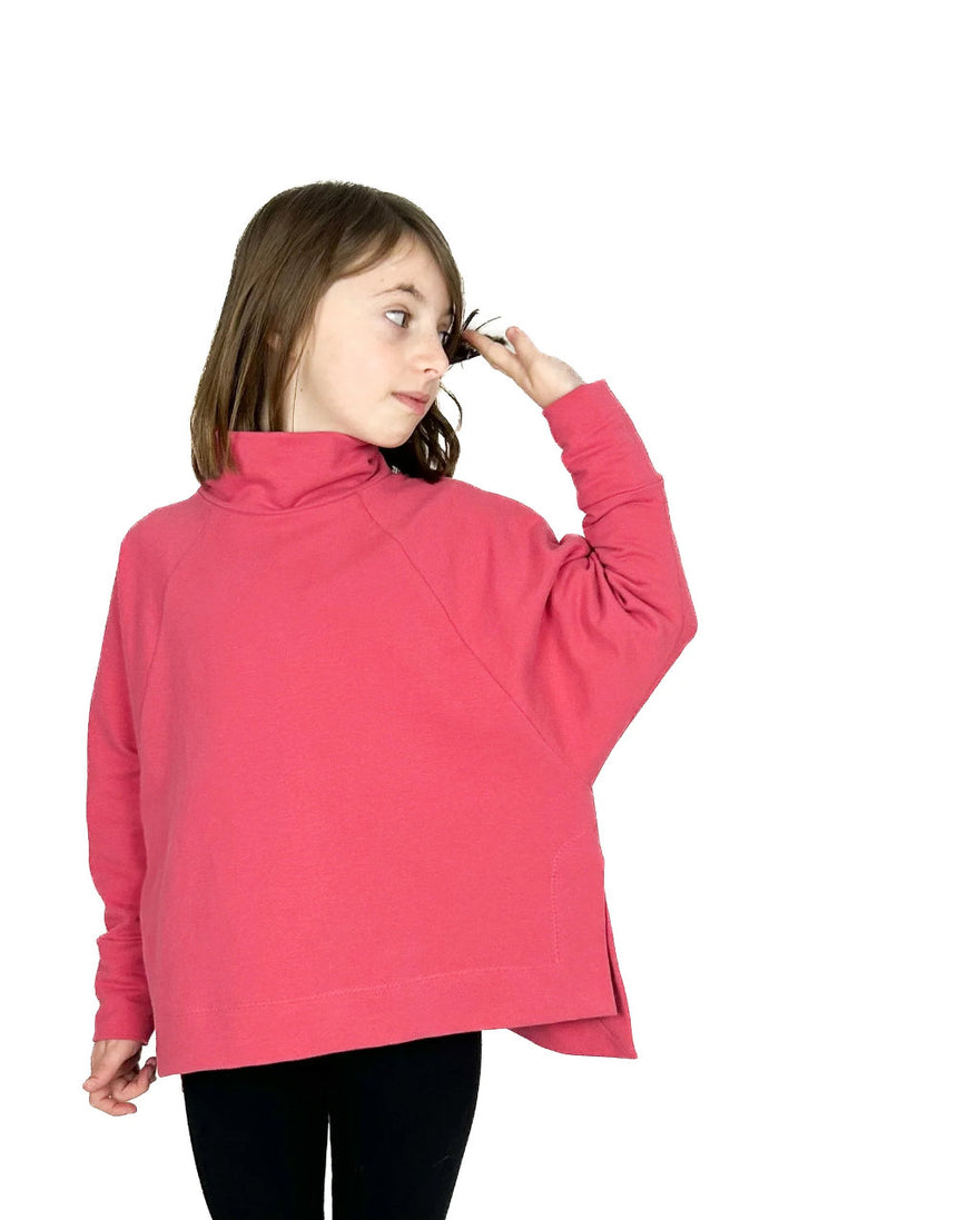 Wren Pullover & Hoodie Kid's Sewing Pattern, Dhurata Davies