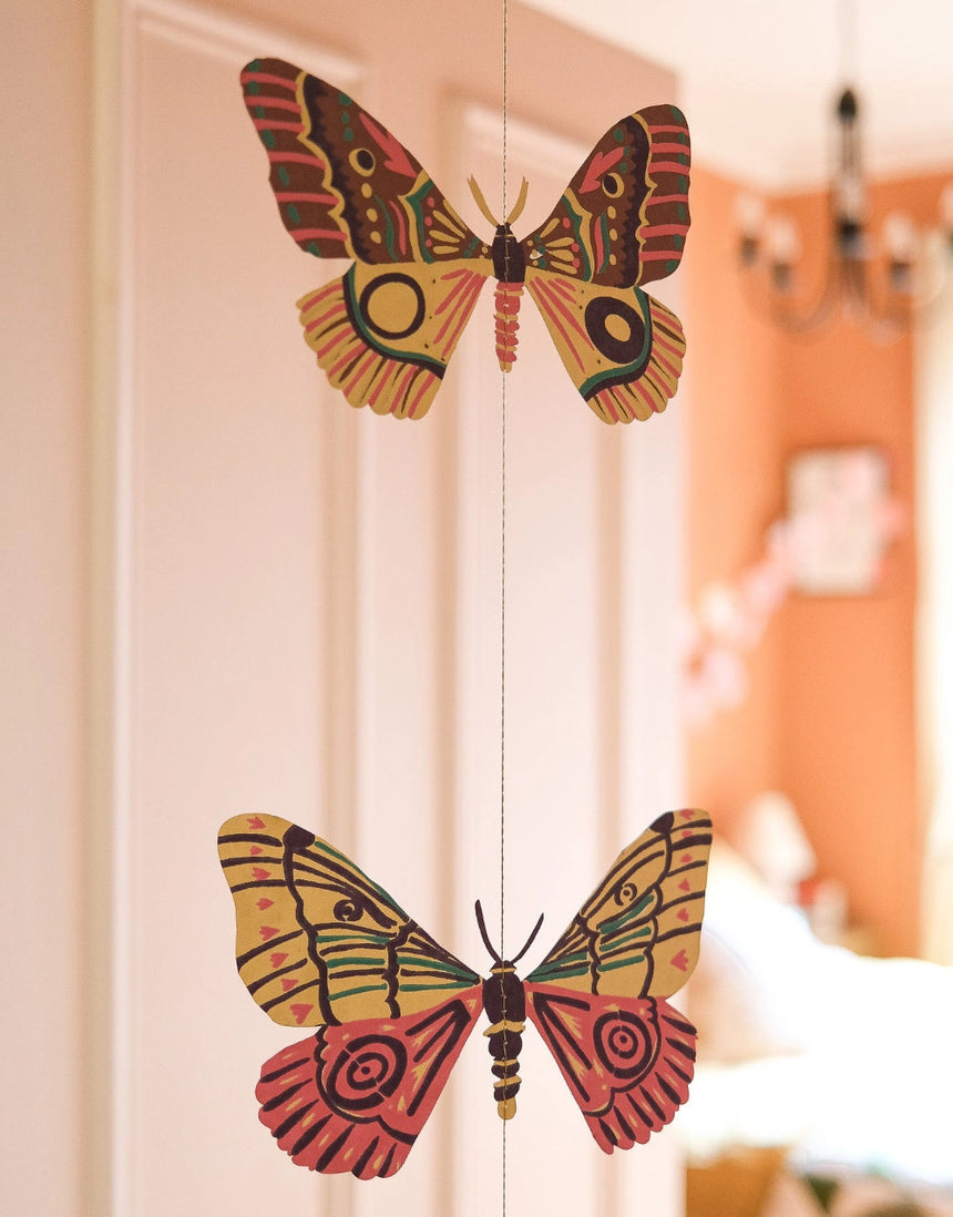 Butterfly Vertical Wall Hanging Paper Garland, East End Press