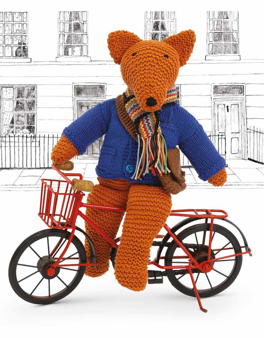 Foxy Knitting Kit, Fox in the City Knits