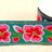 Not Specified Jacquard Ribbon Turquoise / 50mm Flowers Jacquard Ribbon Trim 50mm 15837