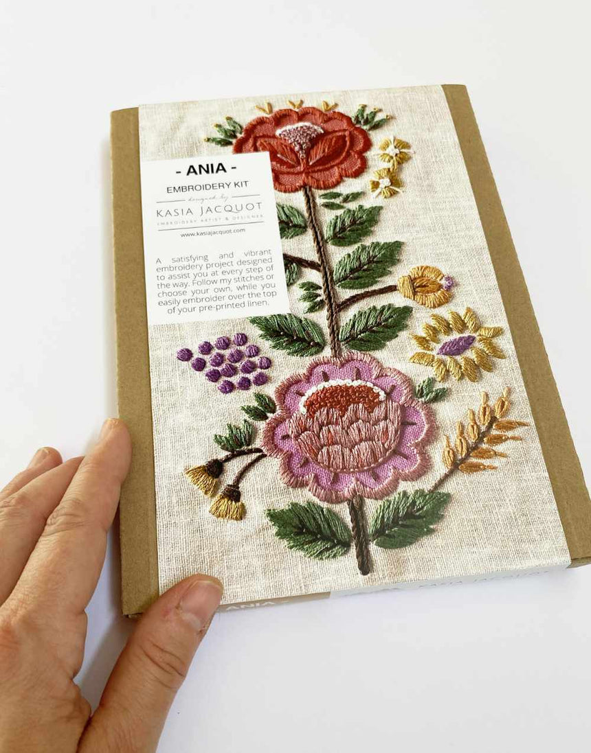 Ania Embroidery Kit, Kasia Jacquot