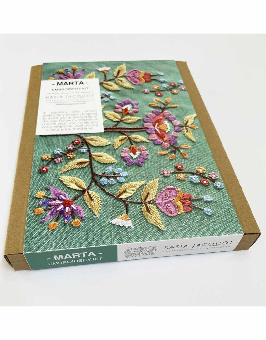 Marta Embroidery Kit, Kasia Jacquot