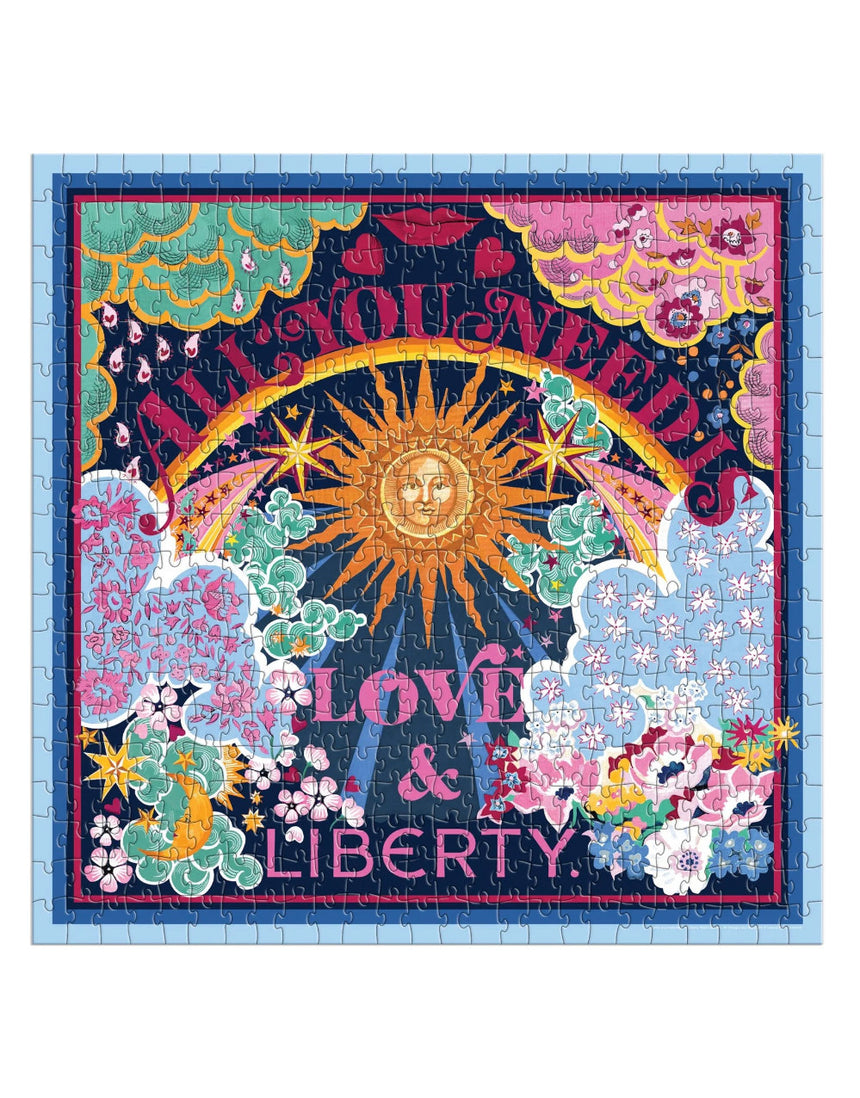 Liberty All You Need is Love 500 Piece Puzzle