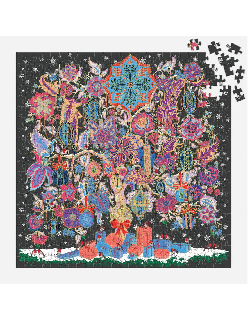 Liberty Christmas Tree of Life 500 Piece Foil Puzzle