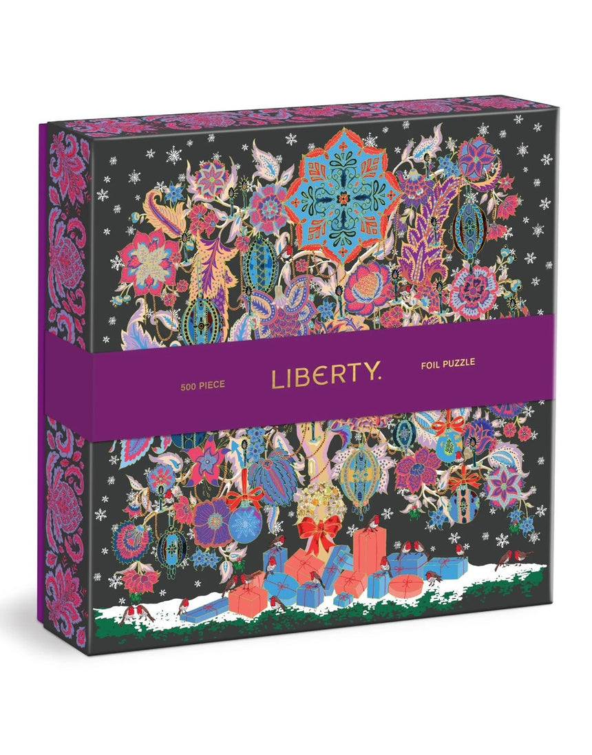 Liberty Christmas Tree of Life 500 Piece Foil Puzzle