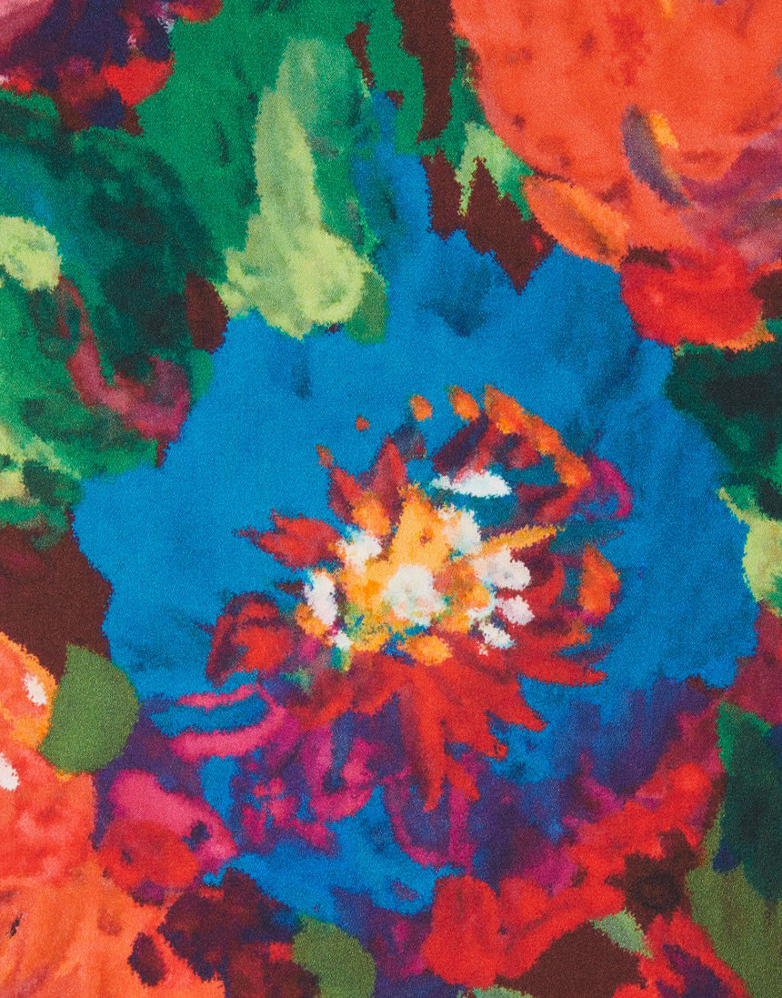 Liberty Fabrics Belgravia Silk Satin, Artist's Bouquet C