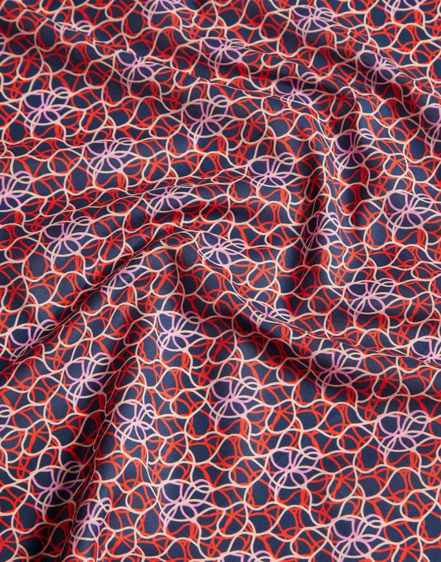 Liberty Fabrics Liberty Fabrics Tana Lawn® SS23: Beauty and Chaos Liberty Fabrics Tana Lawn® Alfies Lagoon B 15140