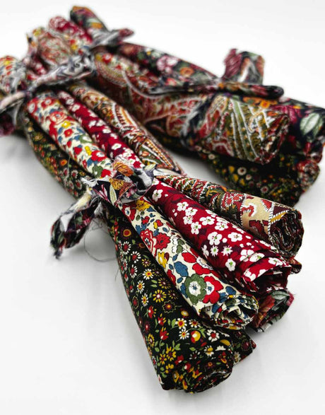 Autumnal Reds Liberty Fabrics Tana Lawn® Fat Quarter Bundle