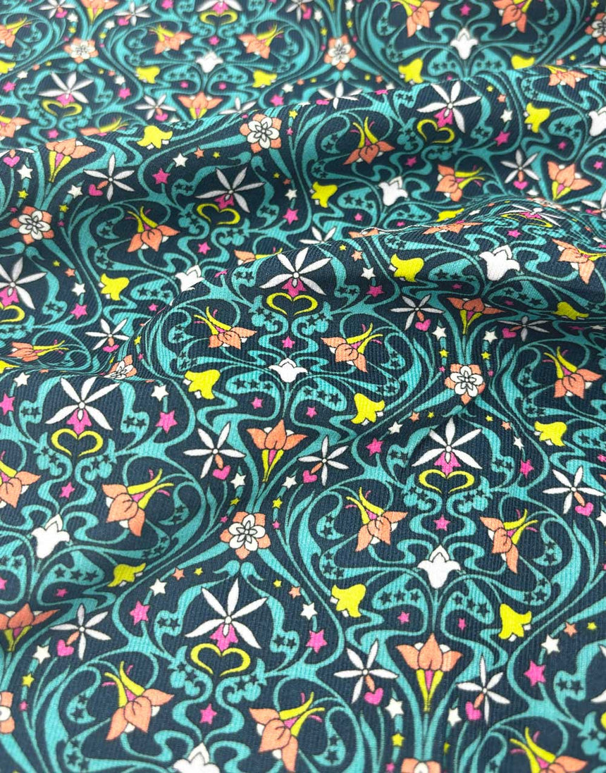 Liberty Fabrics Rossmore Cotton Corduroy, Ghost Orchid B