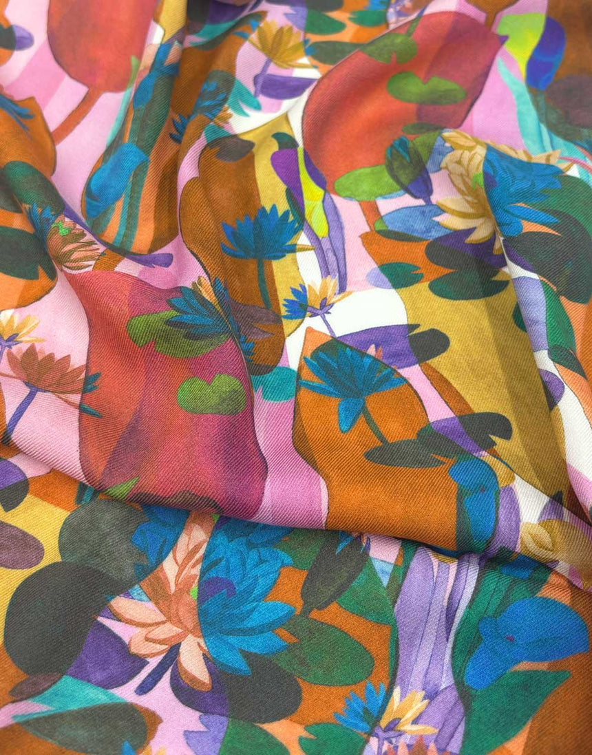 Liberty Fabrics Whitcombe Viscose Twill, Other Worldy B