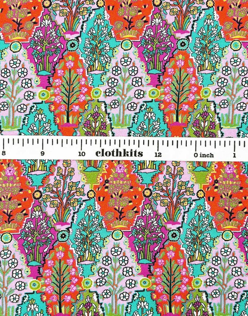 Liberty Fabrics Whitcombe Viscose Twill, Puzzle Piece B