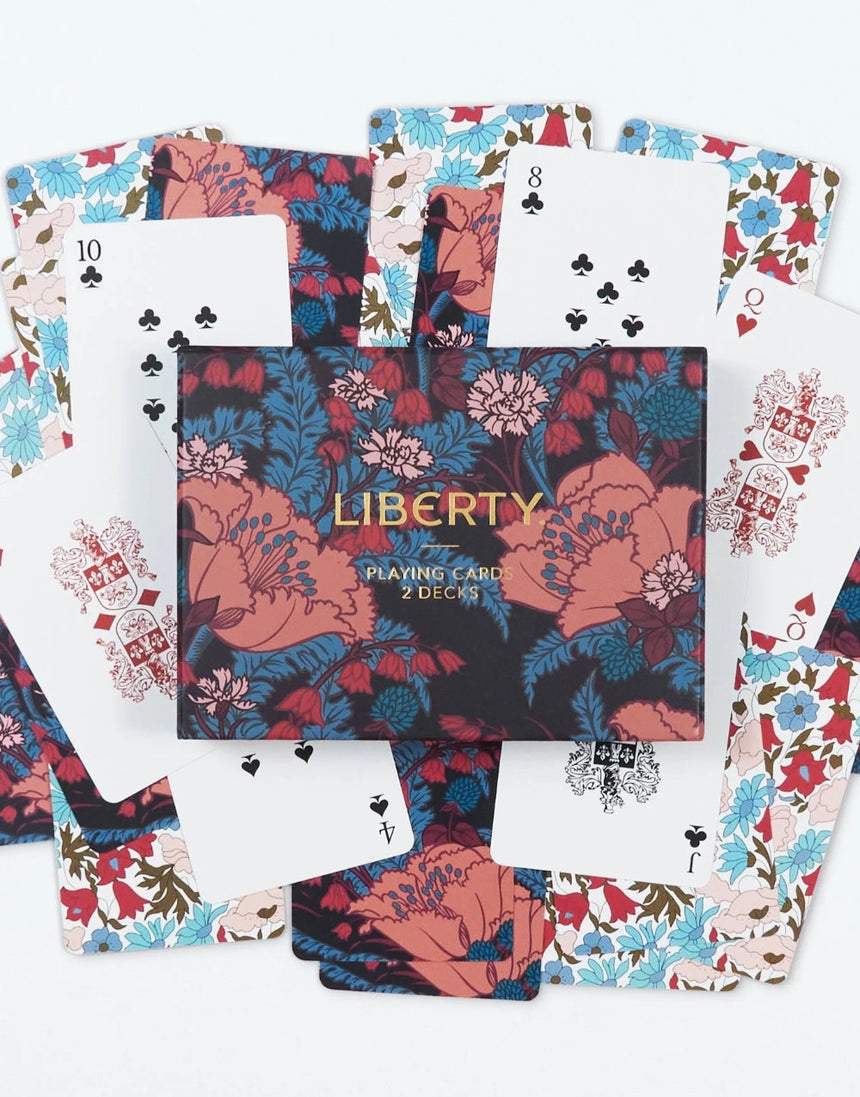 Liberty Floral Playing Cards / Card Set Liberty London