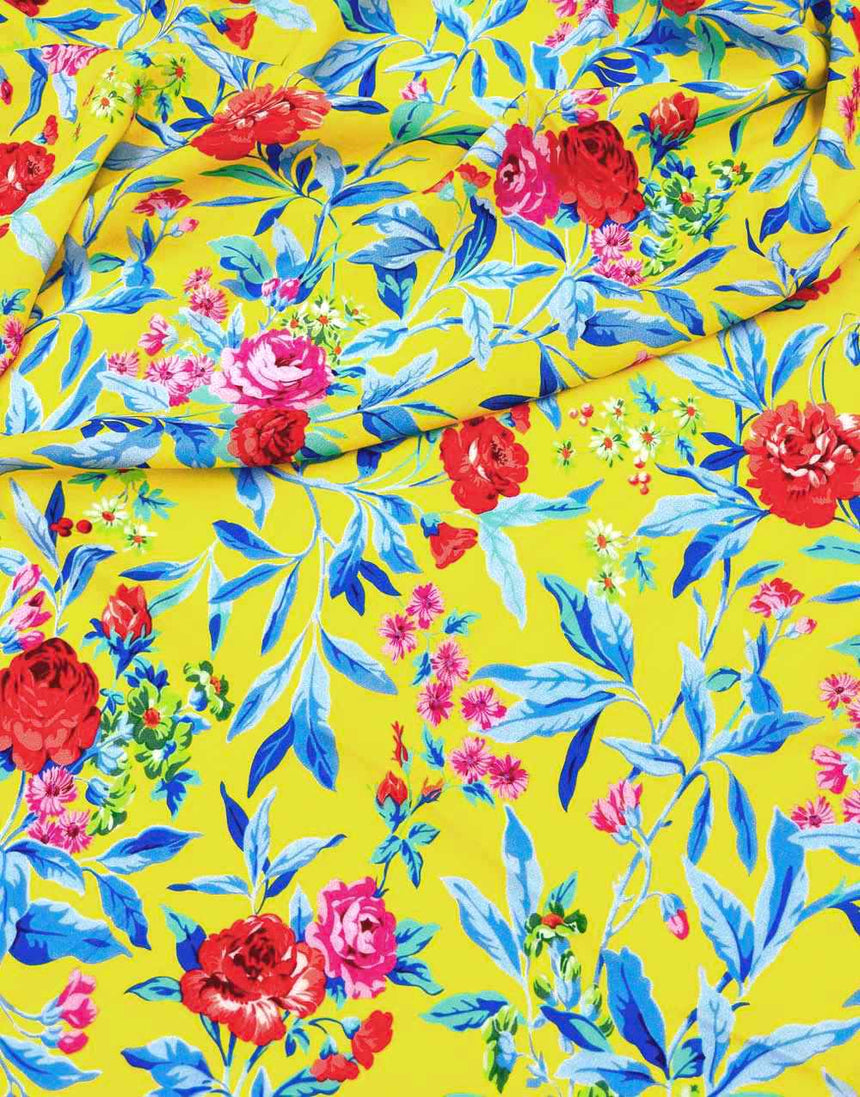 Liberty Fabrics Pandora Viscose, Matilda Bloom B