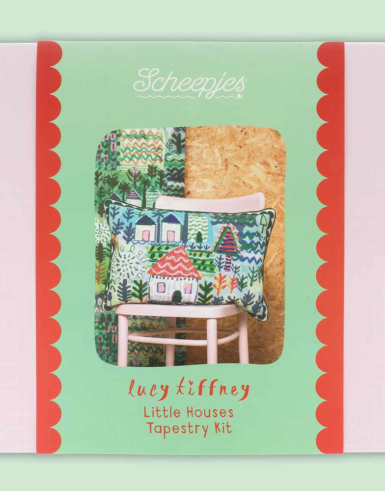 Little Houses Lucy Tiffney Tapestry Kit, Scheepjes