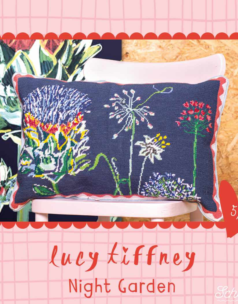 Night Garden Lucy Tiffney Tapestry Kit, Scheepjes