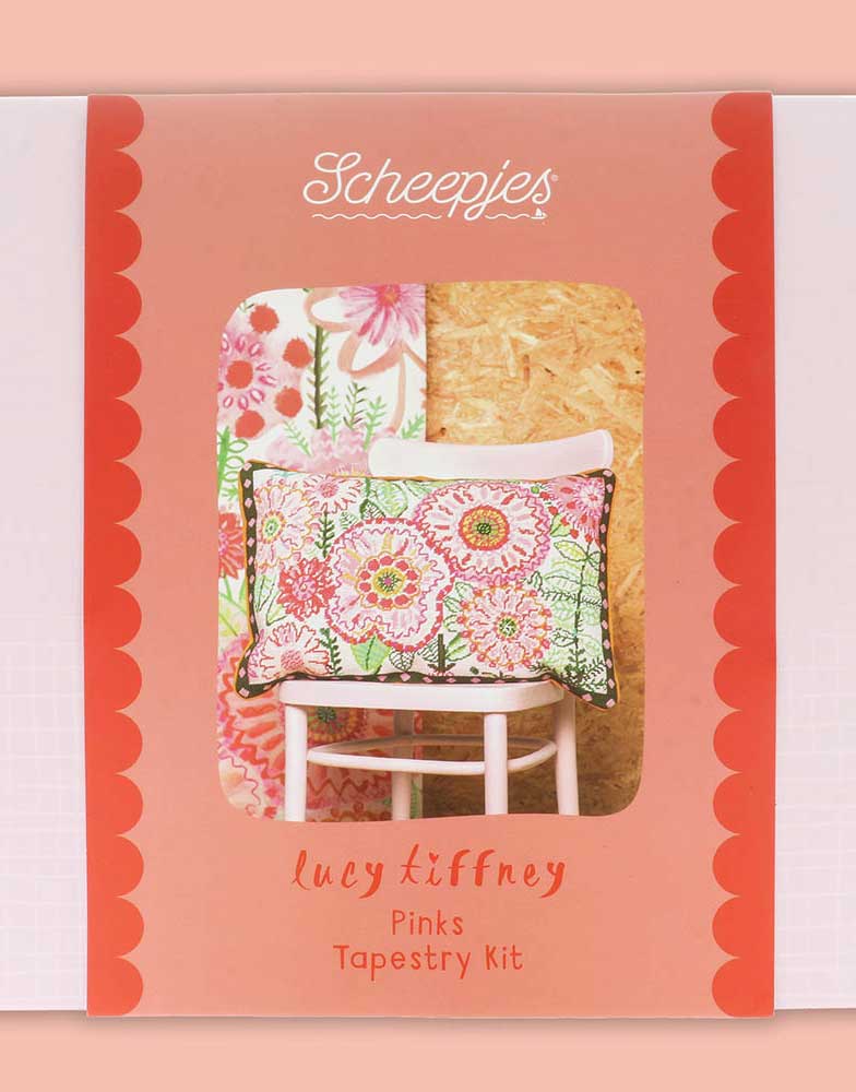 Pinks Lucy Tiffney Tapestry Kit, Scheepjes