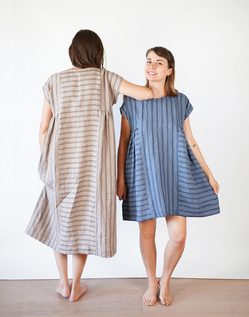 Collage Gather Dress PDF Sewing Pattern, Matchy Matchy Sewing Club