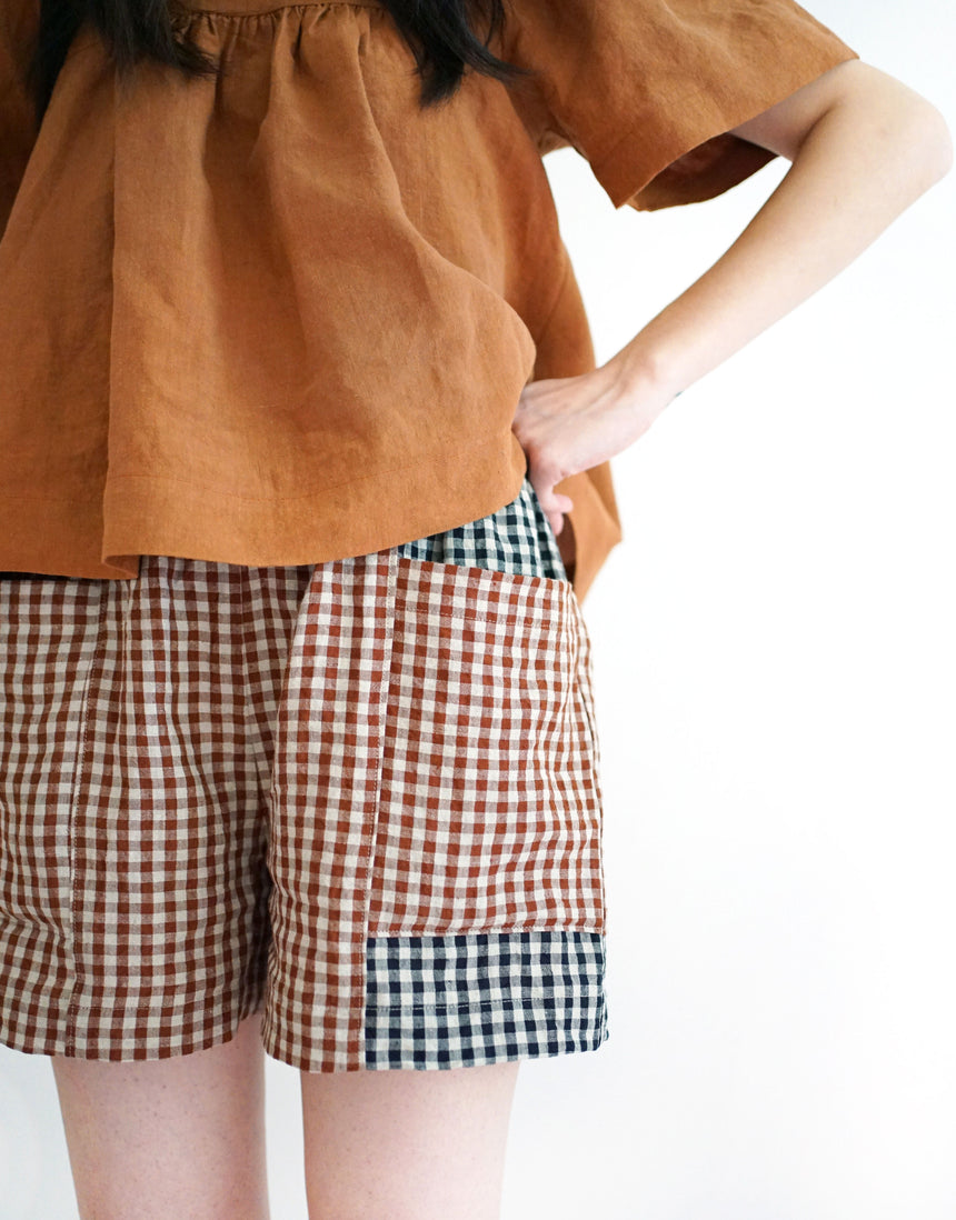 Weekend Chore Shorts PDF Sewing Pattern, Matchy Matchy Sewing Club