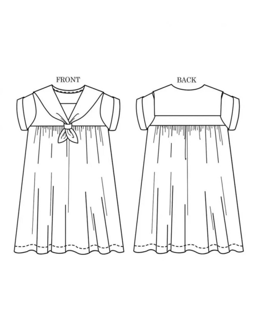 The Skipper Girl's Dress, Merchant & Mills Sewing Pattern