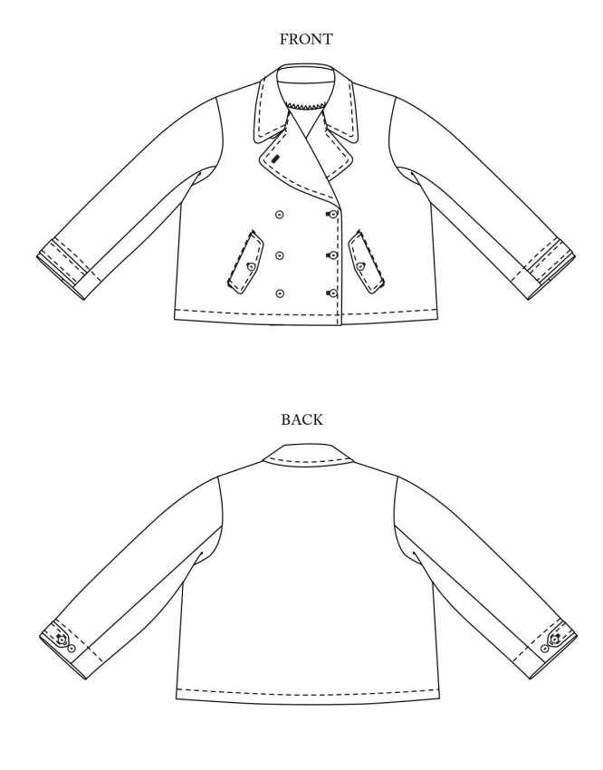 The Denham Jacket, Merchant & Mills Sewing Pattern