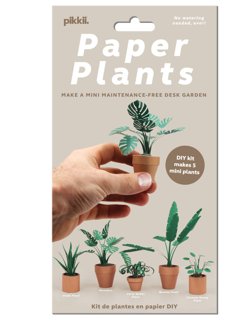 Paper Plants DIY Paper Kit, Pikkii