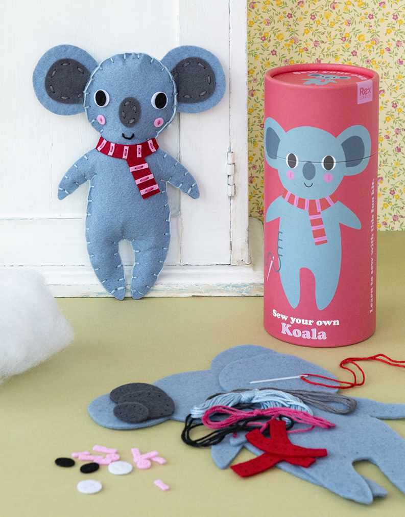 Sew Your Own Koala First Sewing Kit