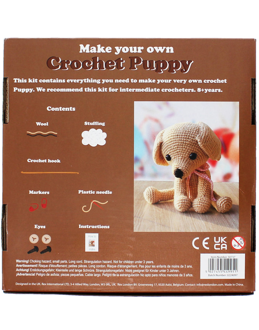 Puppy Crochet Kit