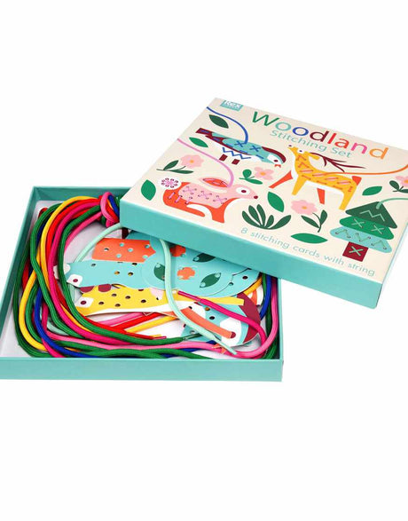 Not Specified Children's Craft Kits Woodland Learn to Stitch Activity Cards 15817