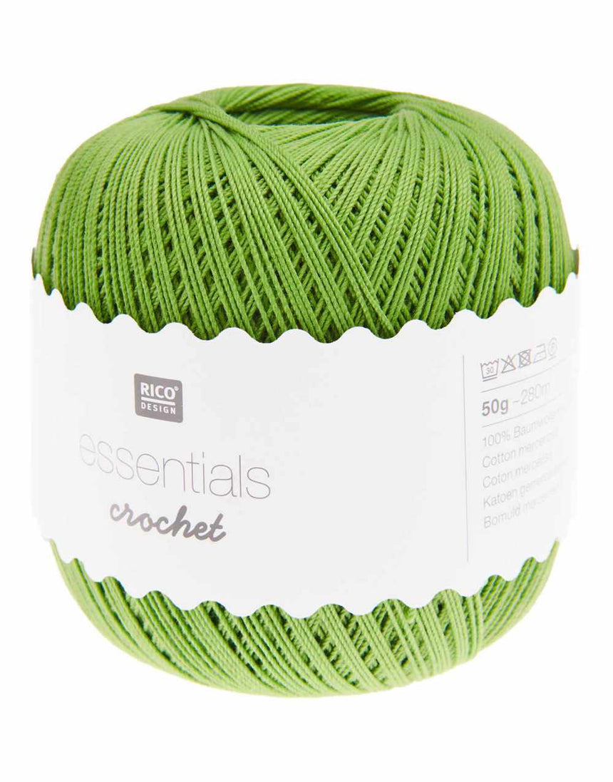 Rico Essentials Crochet Yarn, Various Colours