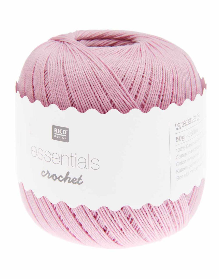 Rico Essentials Crochet Yarn, Various Colours