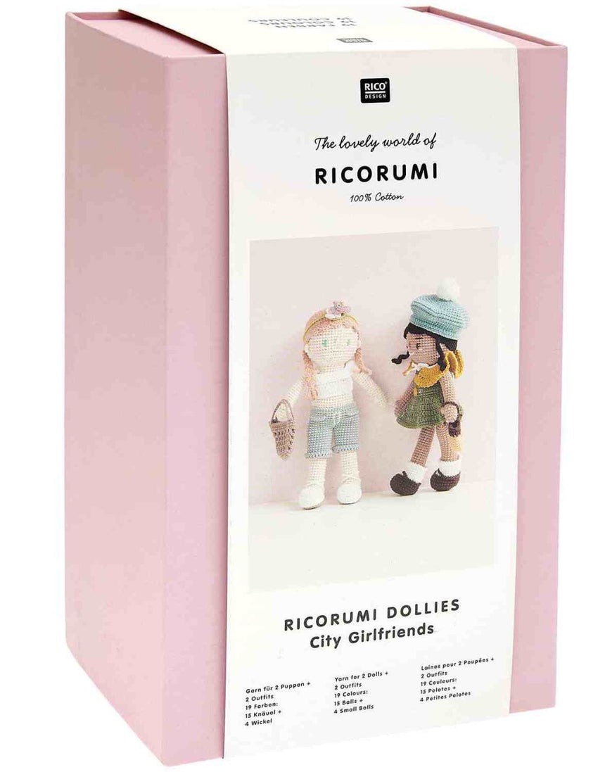 City Girlfriends Ricorumi Crochet Dollies Yarn Pack