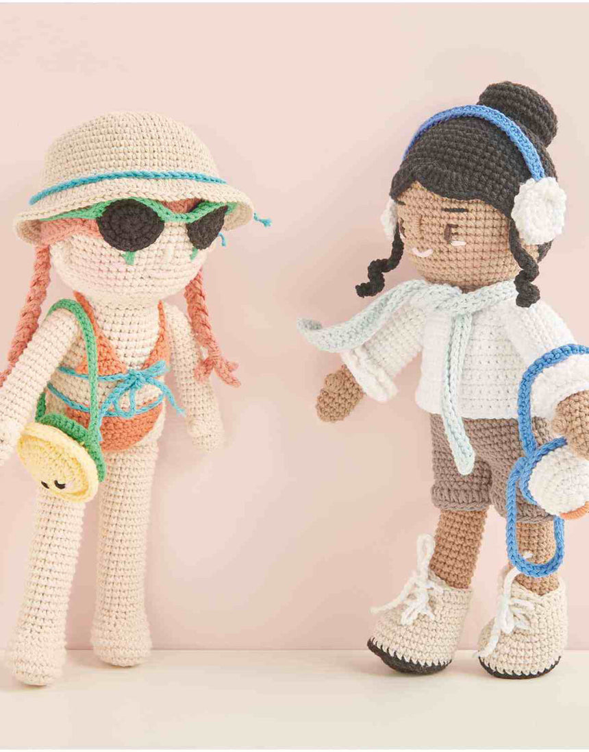 Holiday Girlfriends Ricorumi Crochet Dollies Kit