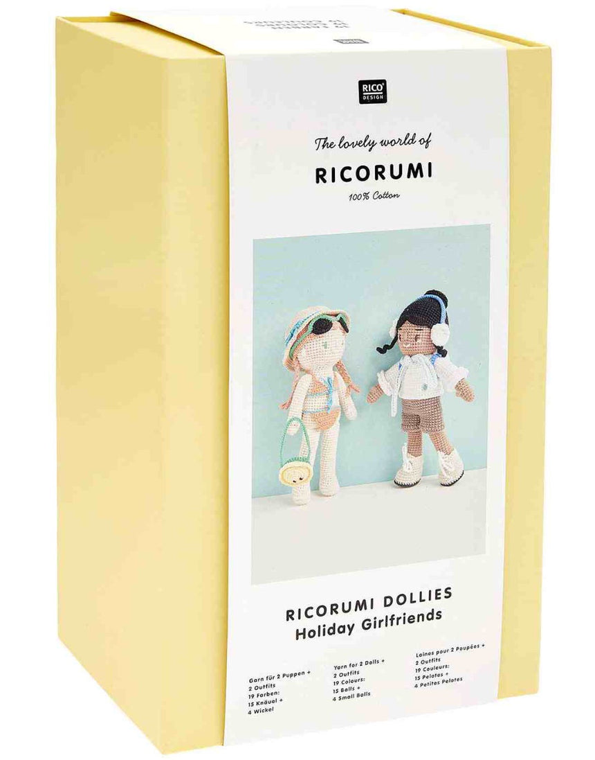 Holiday Girlfriends Ricorumi Crochet Dollies Kit